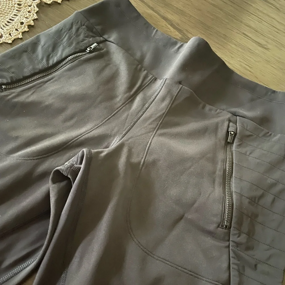 Athleta Gray Leggings - Picture 2 of 5